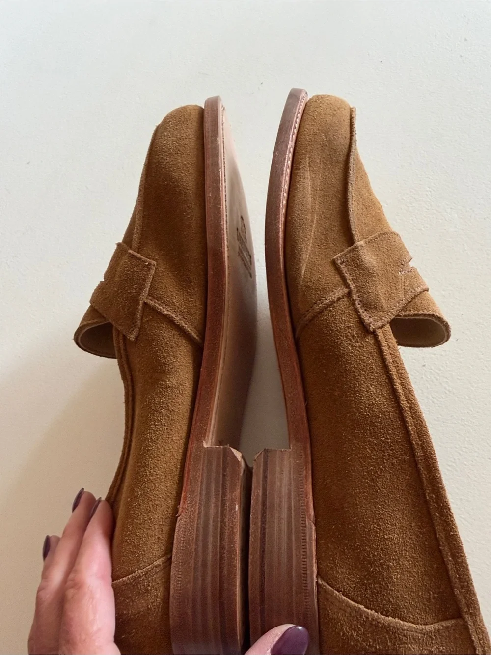 Todd Snyder suede penny